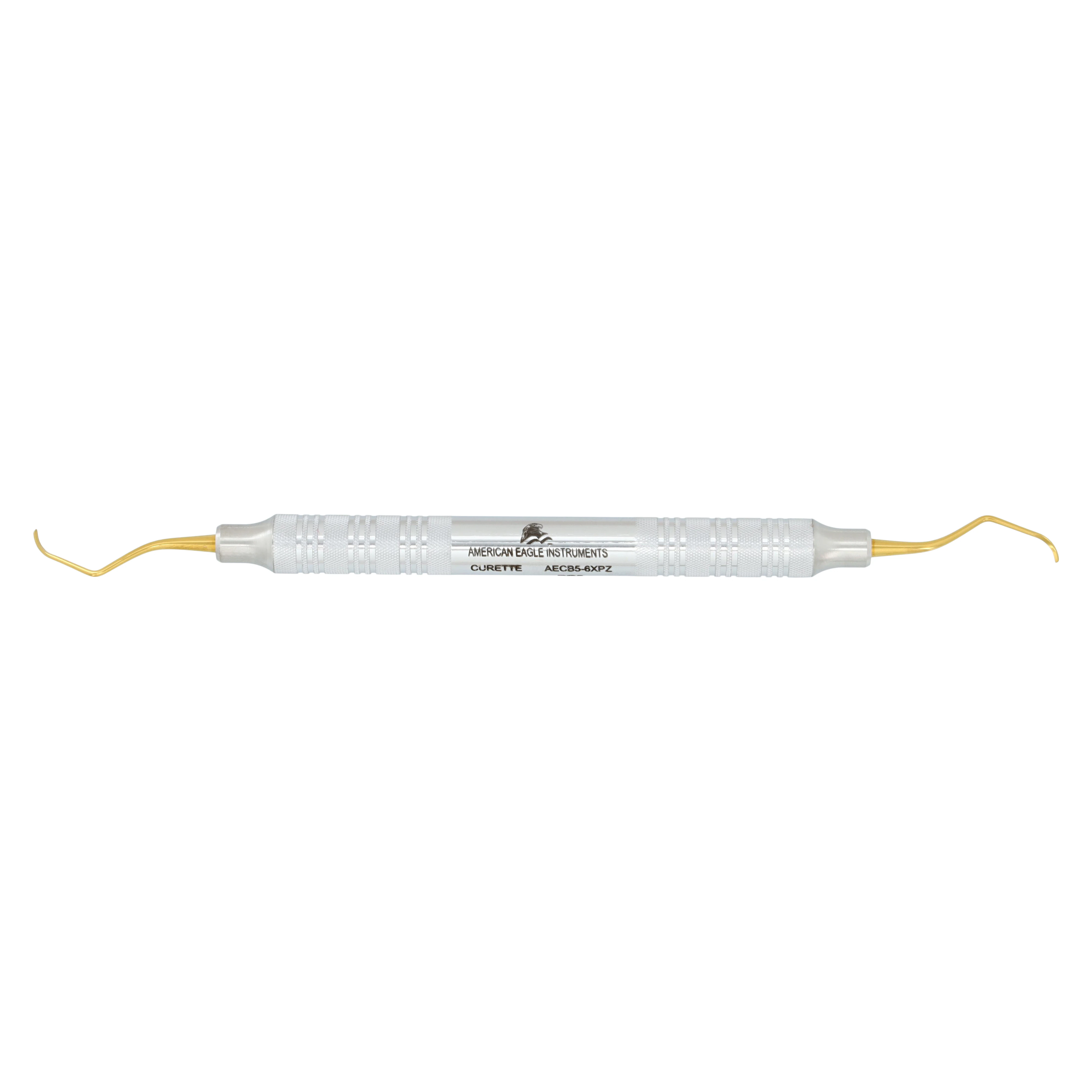 American Eagle Barnhart 5-6 XP Sharpen-Free Universal Curette, Double End, EagleLite Stainless Steel, AECB5-6XPZ