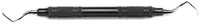 American Eagle Instruments Gracey Curette 17/18, Standard, Double End, EagleLite™ Color Resin Handle, Blue, AEG17-18X