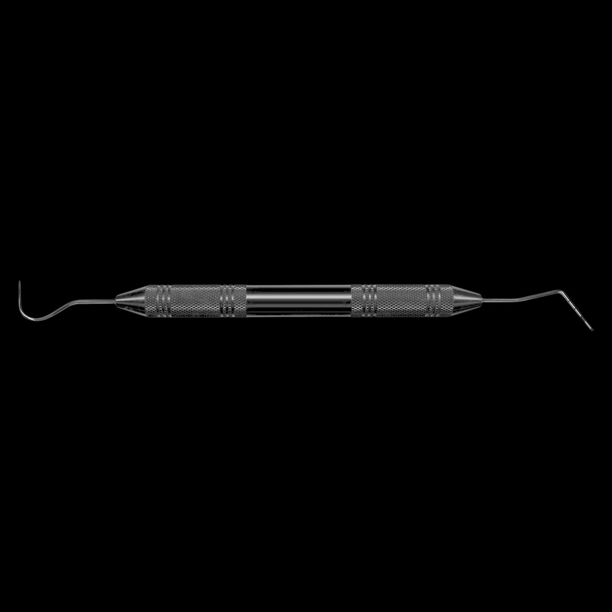 American Eagle Explorer/Probe #23/Screening, Black, Double End, EagleLite Resin Handle, 3/8", AEEP23/WHOBX