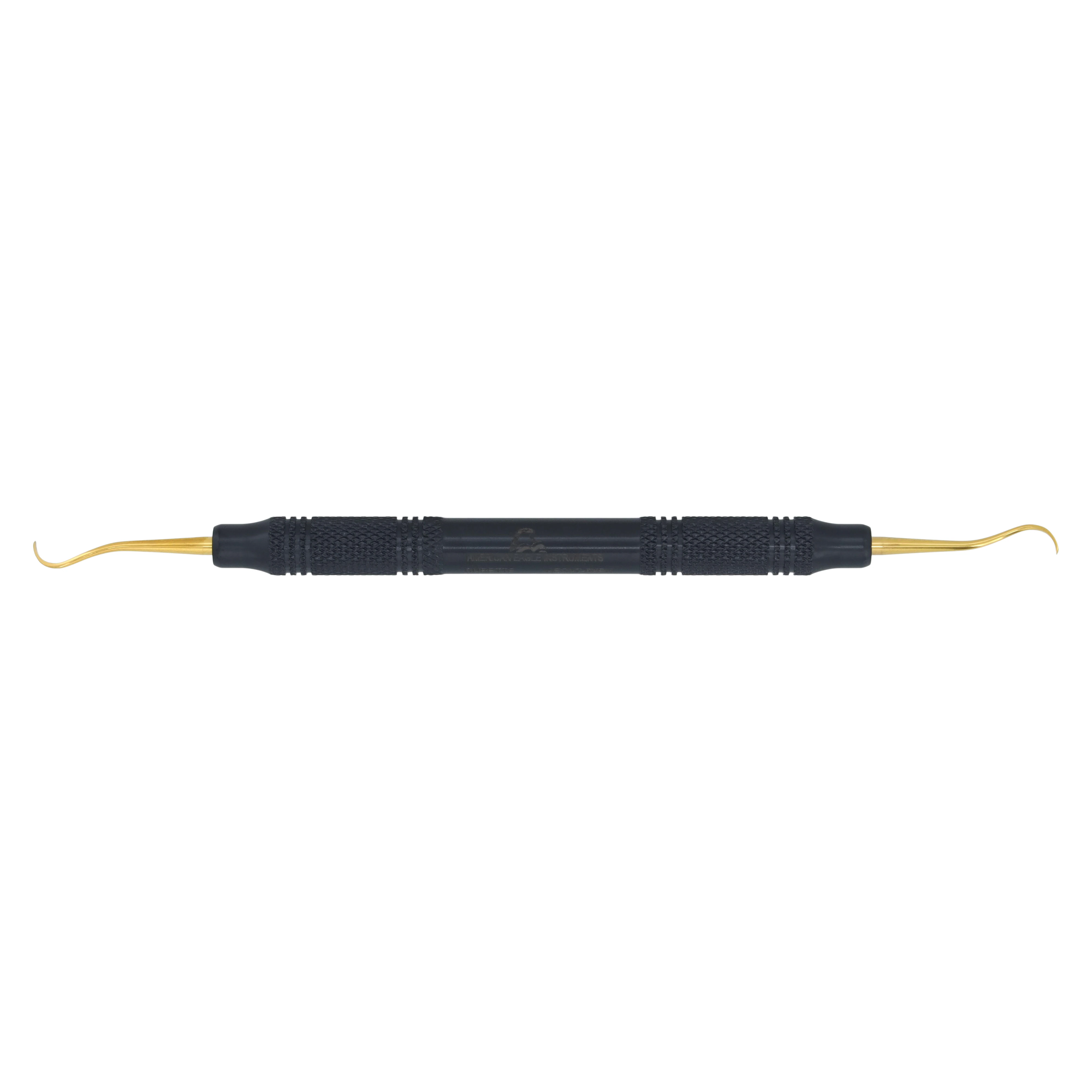 Universal Curette, XP, #7-8 Younger-Good, Small Curved Blade, EagleLite Resin, 3/8", Black, Double-Ended, 1/Pk, AECY7-8XPX
