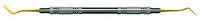 American Eagle XP Composite 4 Instrument, Paddle/Paddle, Double-Ended, Titanium Nitride, 1/4" Stainless Steel Handle, AEC4TN