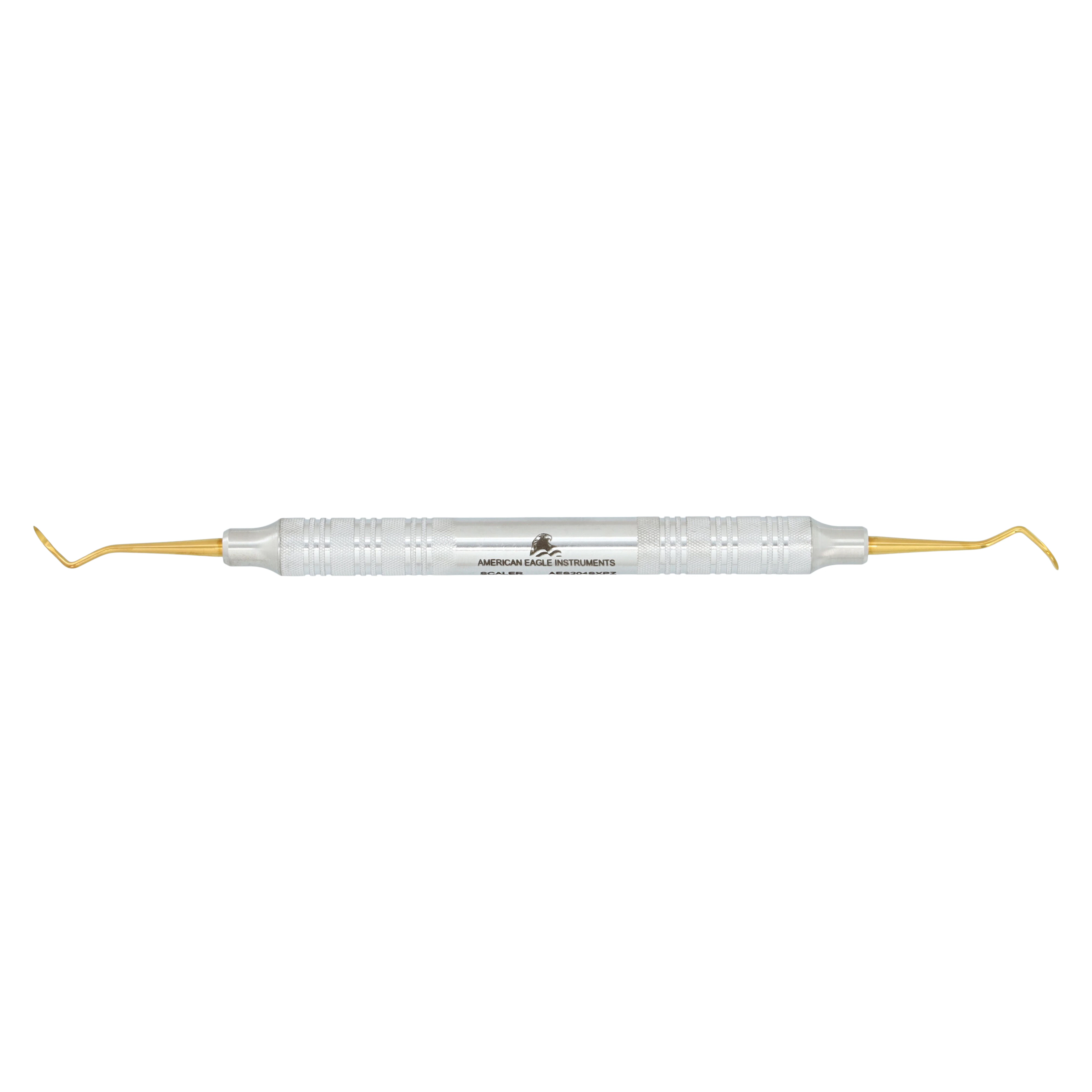 American Eagle XP Sickle Scaler, #204S, Double-Ended, Posterior, EagleLite Stainless Steel Handle, 3/8", 1/Pk, AES204SXPZ