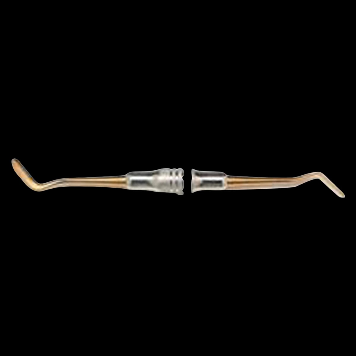 American Eagle XP Composite 9 Instrument, Paddle/Paddle, Titanium Nitride, 1/4" Standard Handle, Double-Ended, AEC9TN
