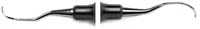American Eagle Standard Gracey Curette #15-16, Posterior Mesial, EagleLite Resin Handle, 3/8", Orange, Double-Ended, 1/Pk, AEG15-16X