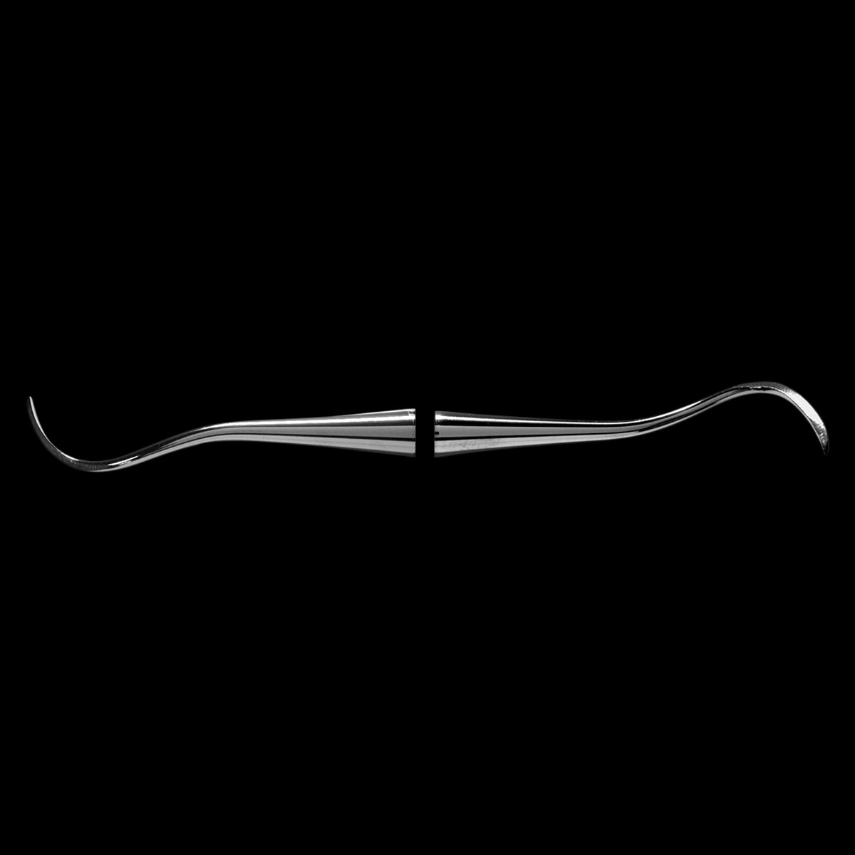 American Eagle Younger-Good 7-8 (3/8) Stainless Steel Curette, Double End, EagleLite Handle, AECY7-8Z