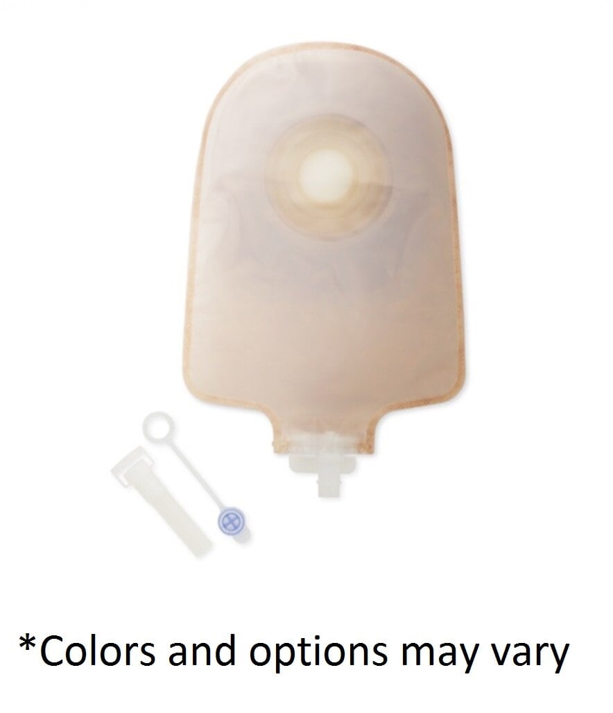 Hollister Premier One-Piece Urostomy Pouch, Transparent, Pre-Sized/Standard, 7/8"