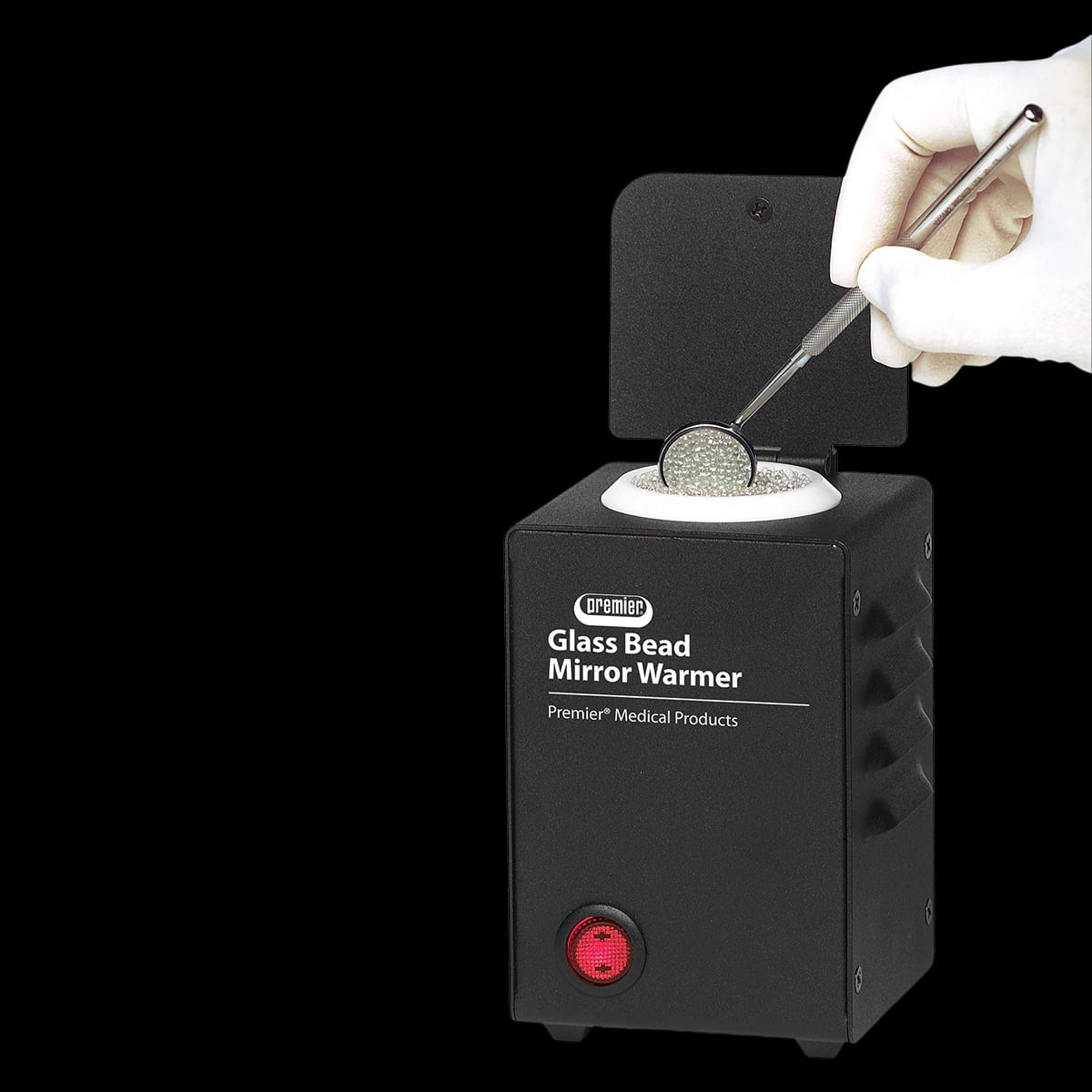 Premier Medical Glass Bead Mirror Warmer
