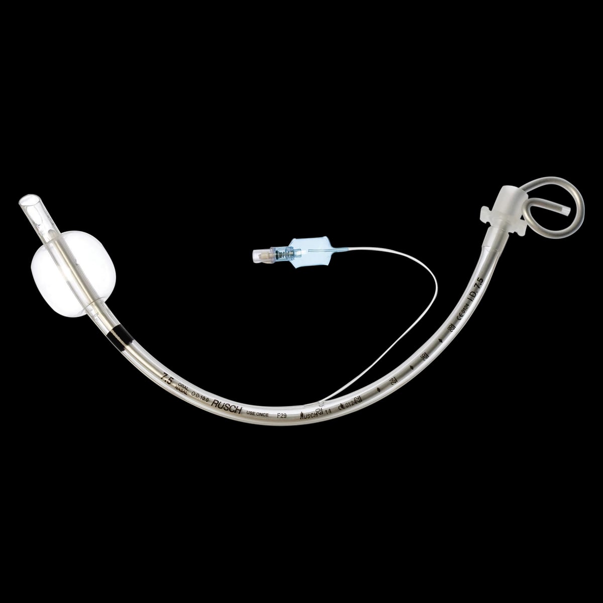 Teleflex Medical Flexi-Set Endotracheal Tube, Cuffed, with Stylet, Each