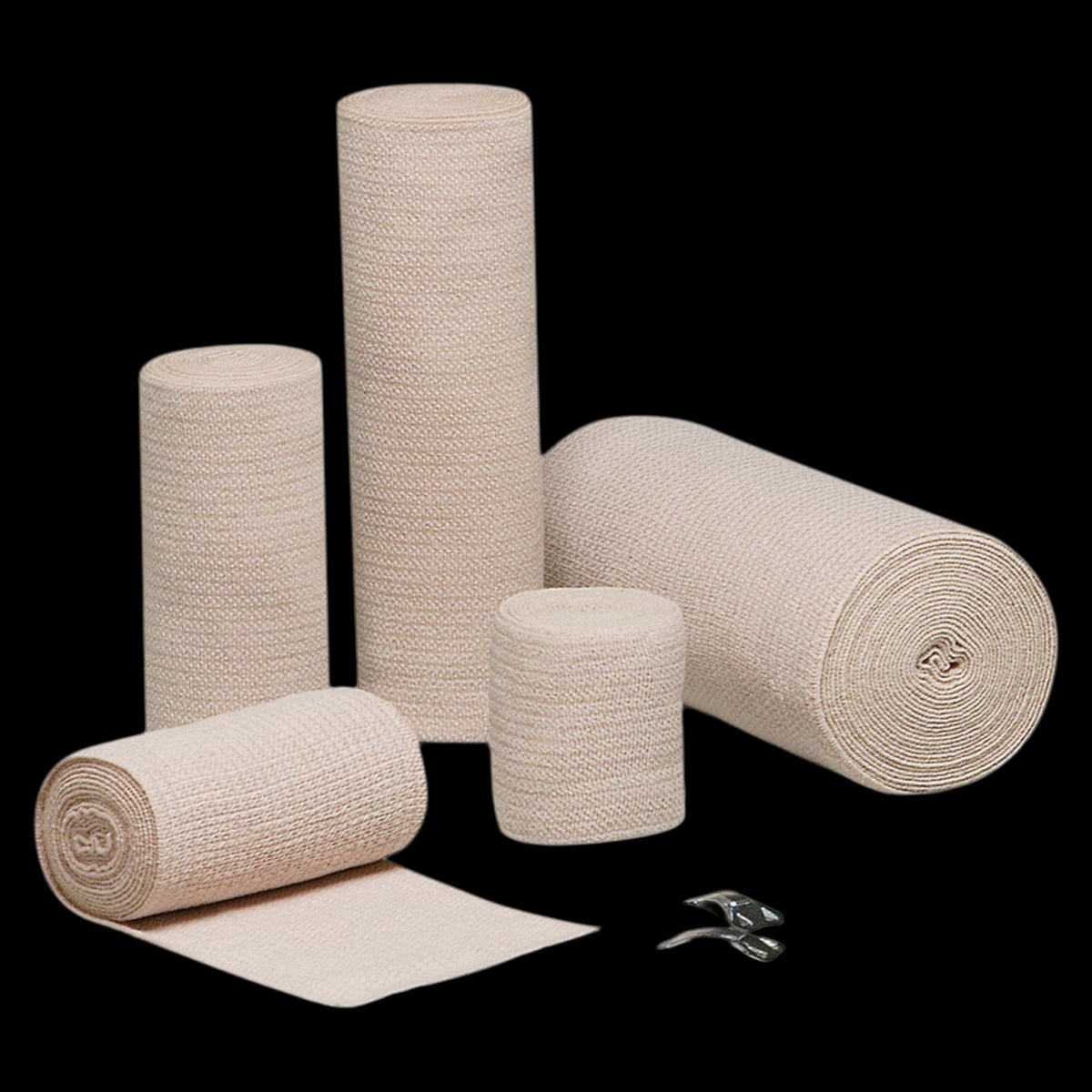 Hartmann REB Stretch Bandage Elastic, 3" x 5 yd, Tan, Non-Sterile, 10/Package
