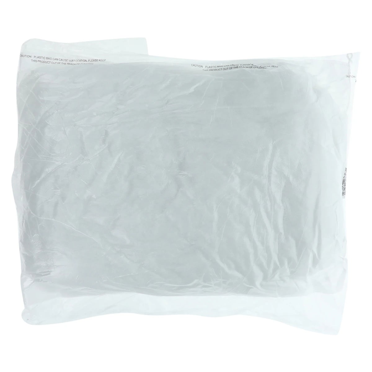 The Pillow Factory Personal Disposable Pillow, Firm, White, 16 in x 22 in, 12/Case