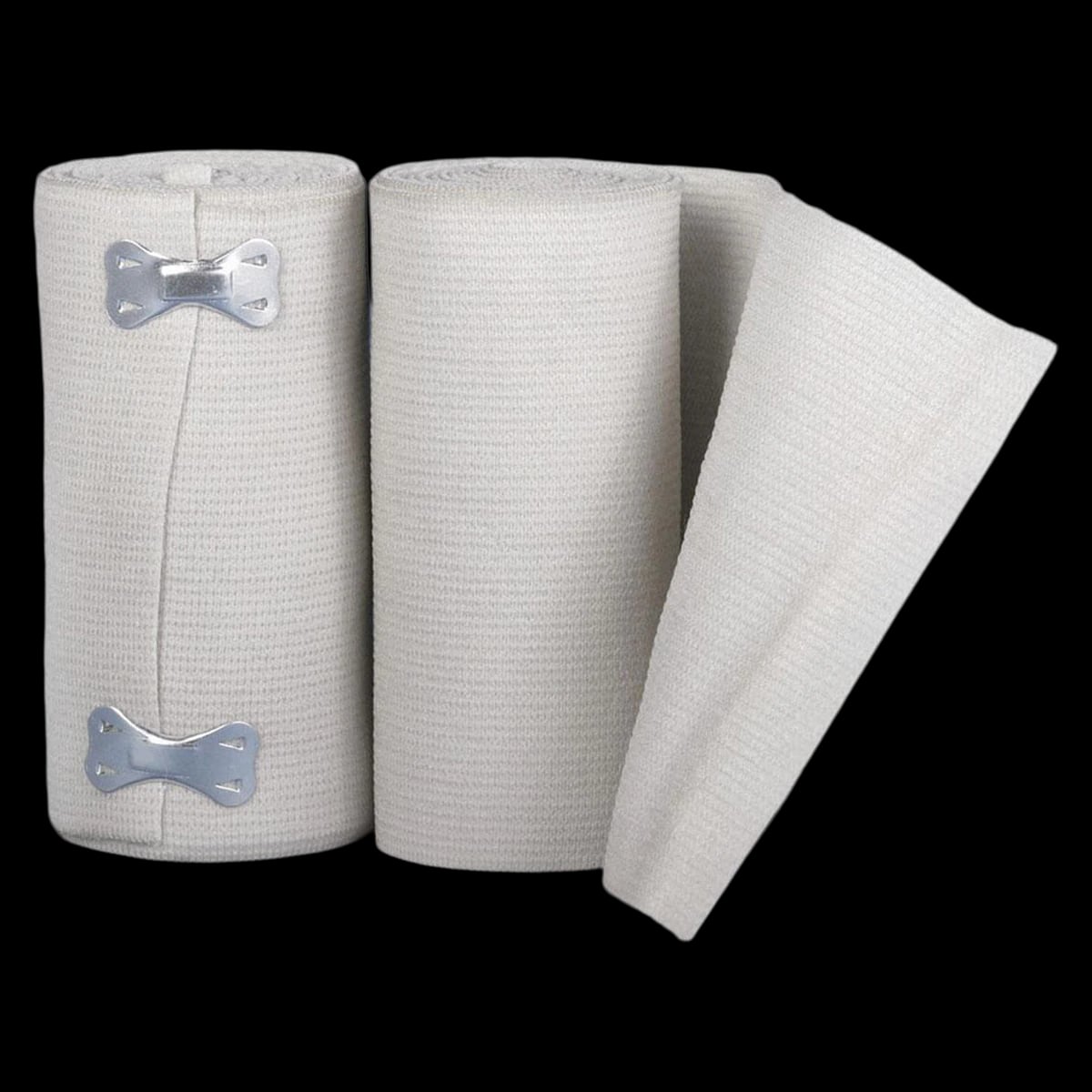 Medline SureWrap Compression Bandage, Elastic, 6" x 5 yd, Beige, Non-Sterile, 10/Box