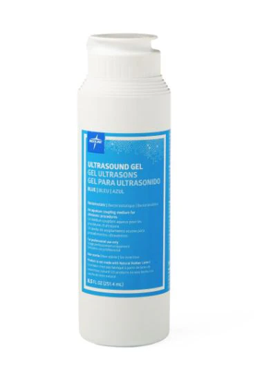 Medline Ultrasound Gel Squeeze Bottle, 12/Case