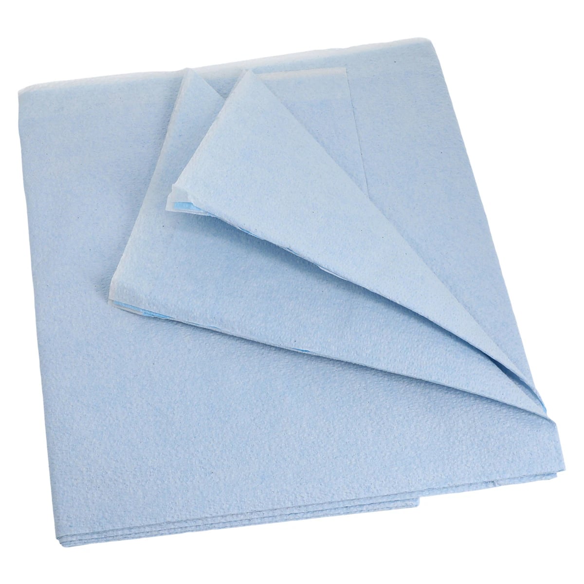 Medline Stretcher Sheet, Non-Sterile, 40 in x 72 in, Blue, 50/Case