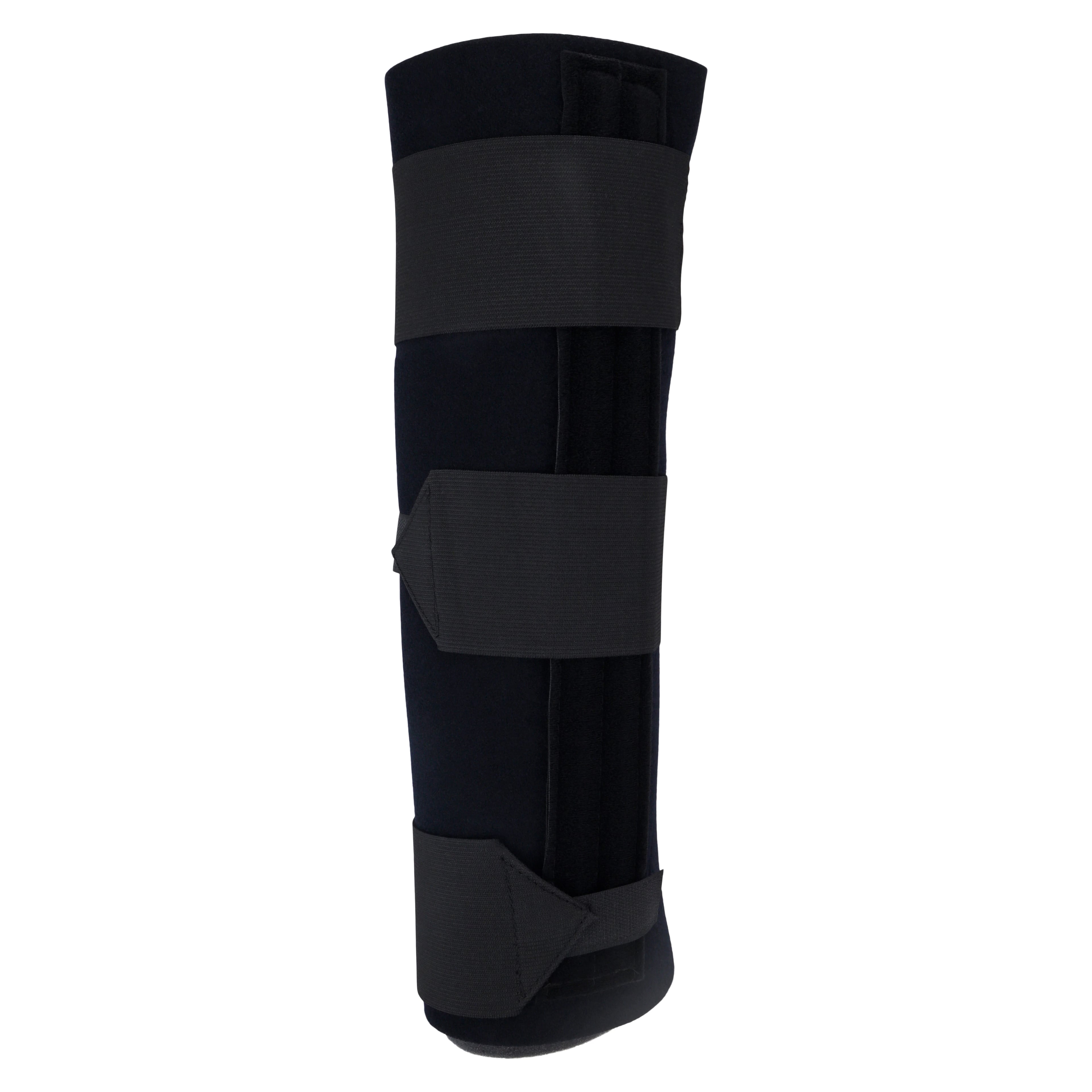 DJO Quick-Fit Immobilizer Splint, Knee, Adult, Foam, 18", Universal Size, Black