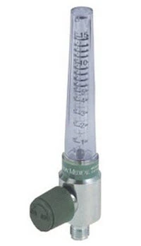Precision Medical Oxygen Flowmeter, 1-15 L/min