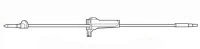 Baxter Fluid Transfer Set, 27" Needle Adapter, Sterile, Latex-Free, for VIAFLEX Plastic Container, 48/Case