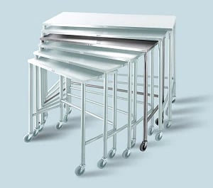 Blickman Industries Nested Instrument Table