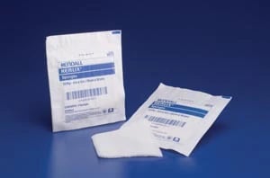 Kerlix Cotton Gauze Sponge, 4x4", 16 Ply, Sterile, USP Type VII, Pre-Washed, Latex-Free