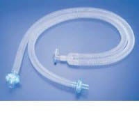 ICU Medical Breathing Circuit Anesthesia Pediatric, 60" Dual Limb, Straight Wye, 15/Case