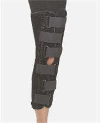 DeRoyal Knee Immobilizer, Foam/Canvas, 20" Length, 2X-Large, Left/Right