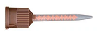 VOCO Mixing Tips Type 14, Brown/Orange, for Bifix SE, 50/Pkg