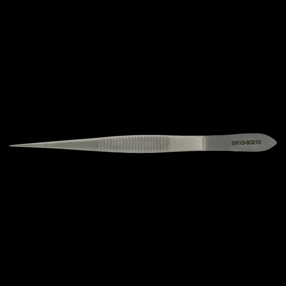 Plain Splinter Forceps, Straight, 4" Stainless Steel, Autoclavable, Each