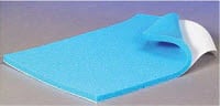 Apex Athletics Memory Foam Orthopedic Pad, Green, Firm, Adhesive, 20" x 36"