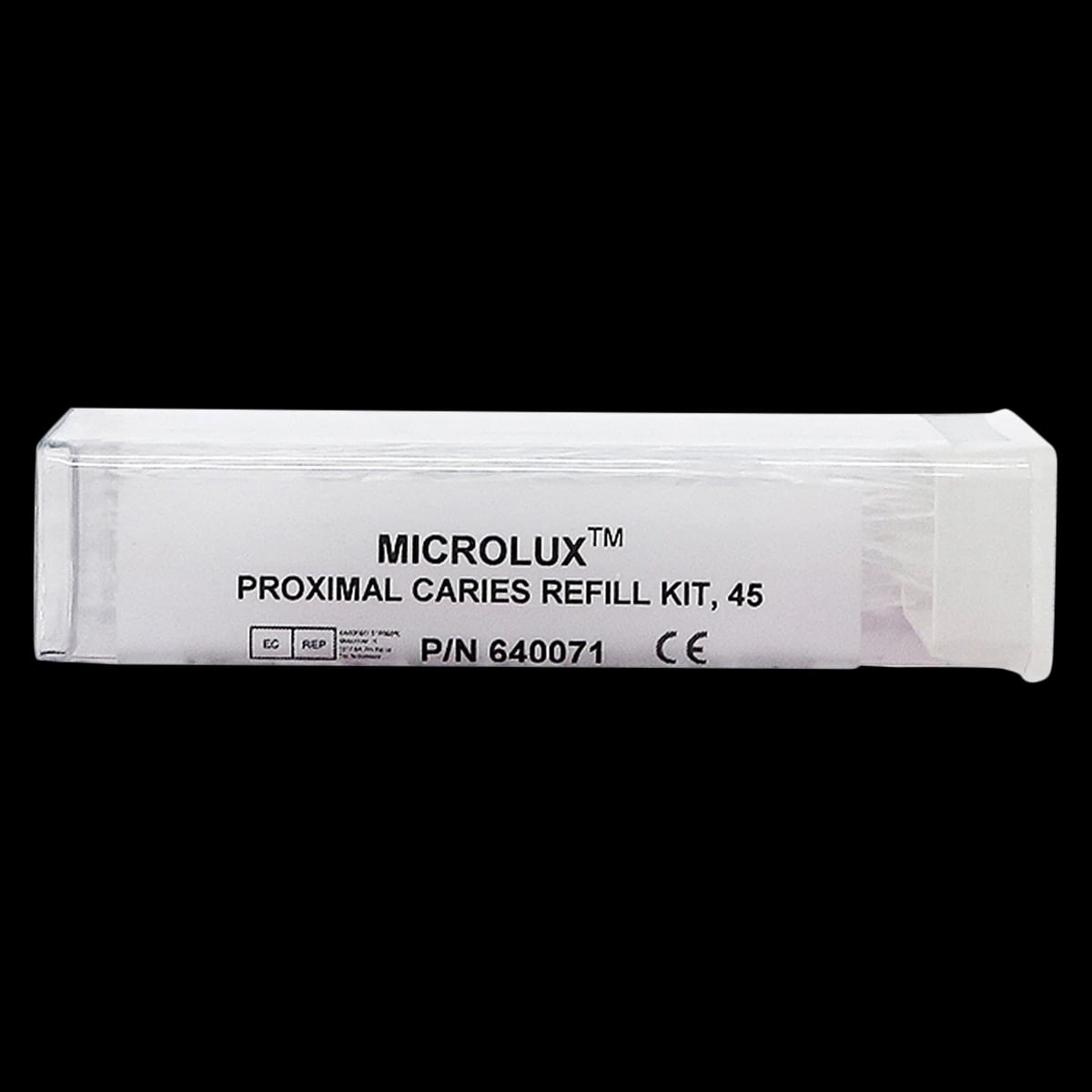 AdDent Microlux Proximal Caries Refill Kit with 0.75mm Fiber Guides, 25/Pkg