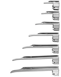 SunMed Greenline Fiber Optic Laryngoscope Blade, Miller Size 0, Each