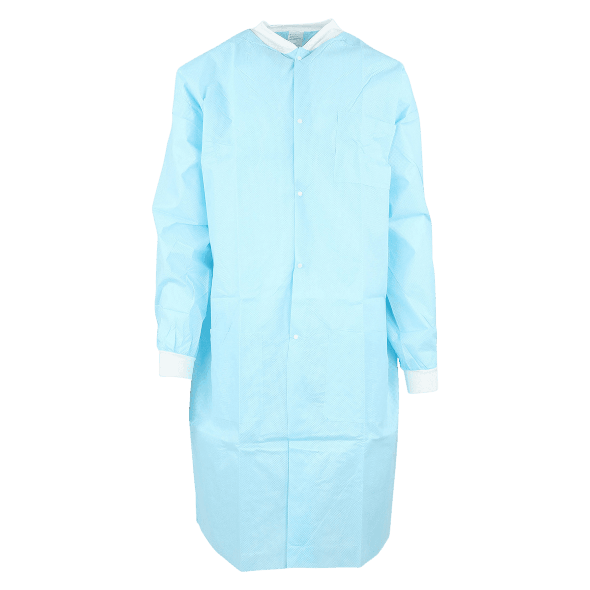 Medicom SafeWear High Performance Disposable Lab Coat, Soft Blue, Medium, 12/Pkg, 8112-B