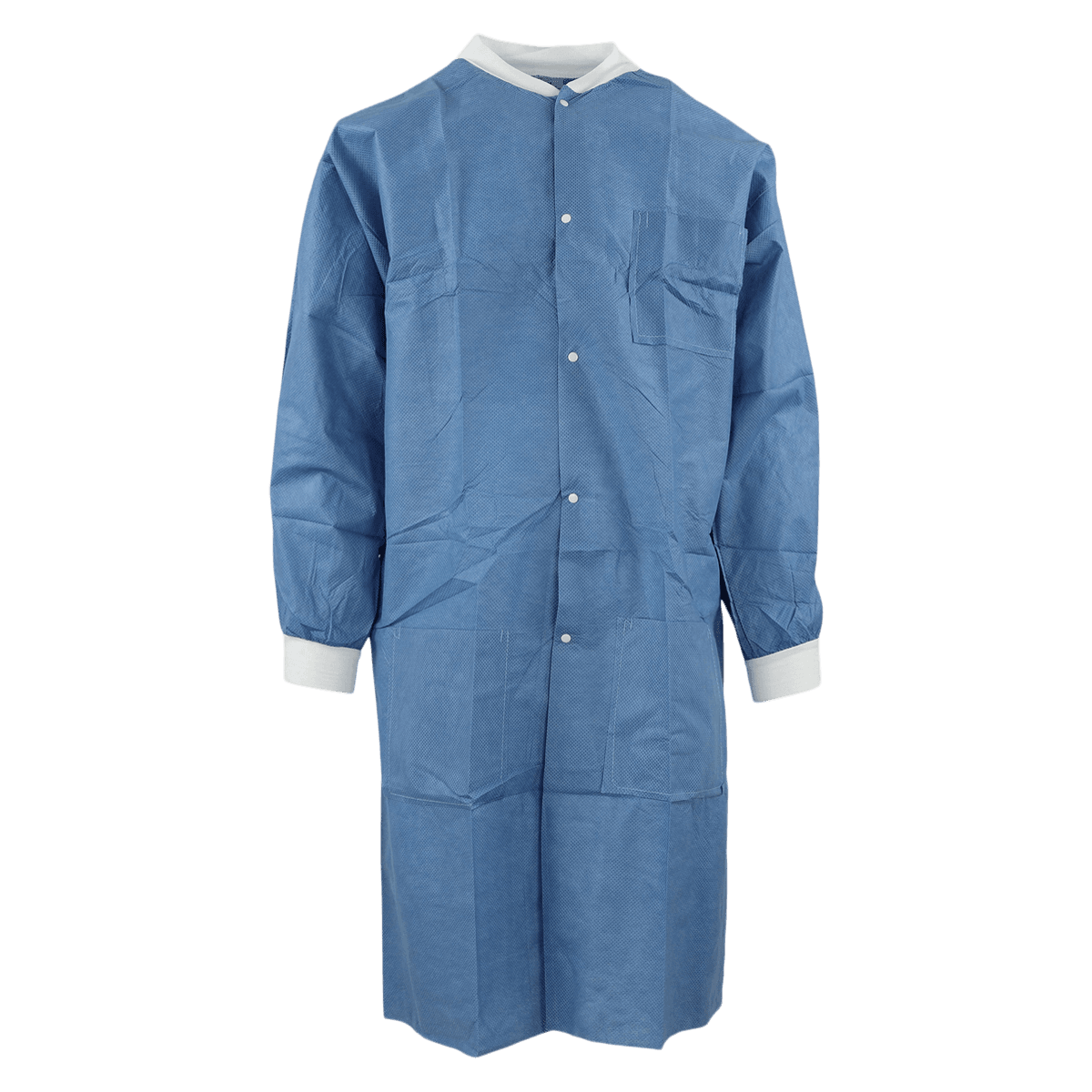 SafeWear High Performance Lab Coat, Deep Blue, 3XL, 12/Pkg, 8107-F