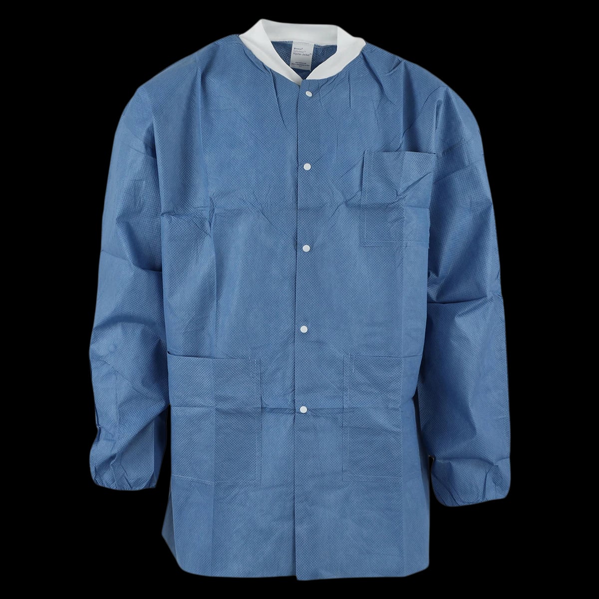 SafeWear Disposable Hipster Jacket, Small, Deep Blue, 12/Pk, 8101-A