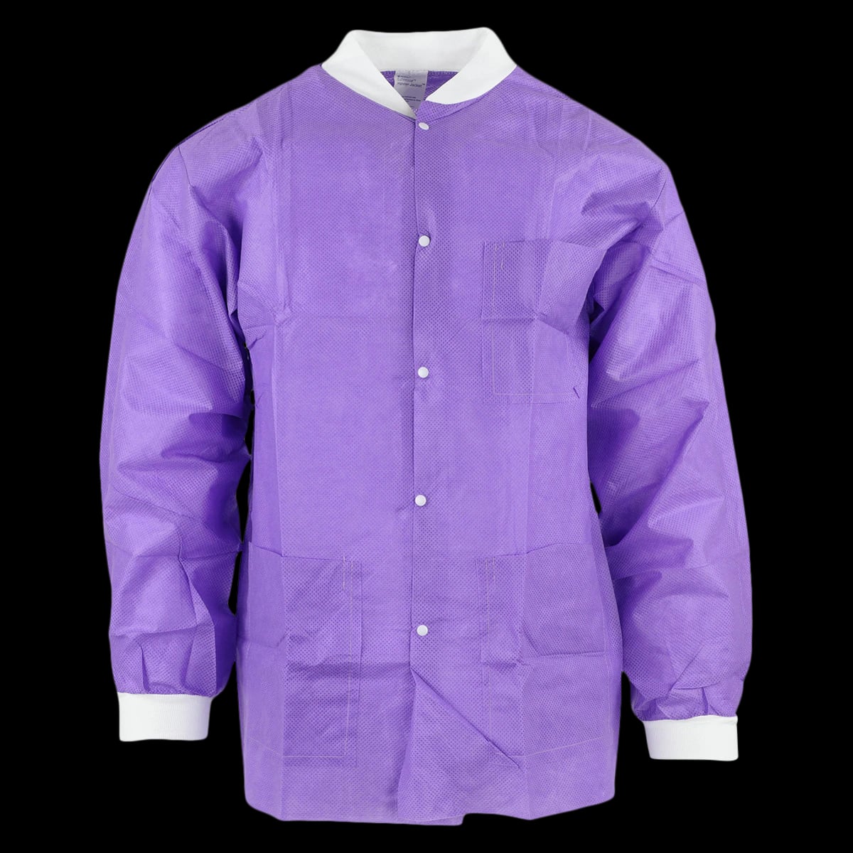 SafeWear Disposable Hipster Jacket, Small, Plum Purple, 12/Pk, 8103-A
