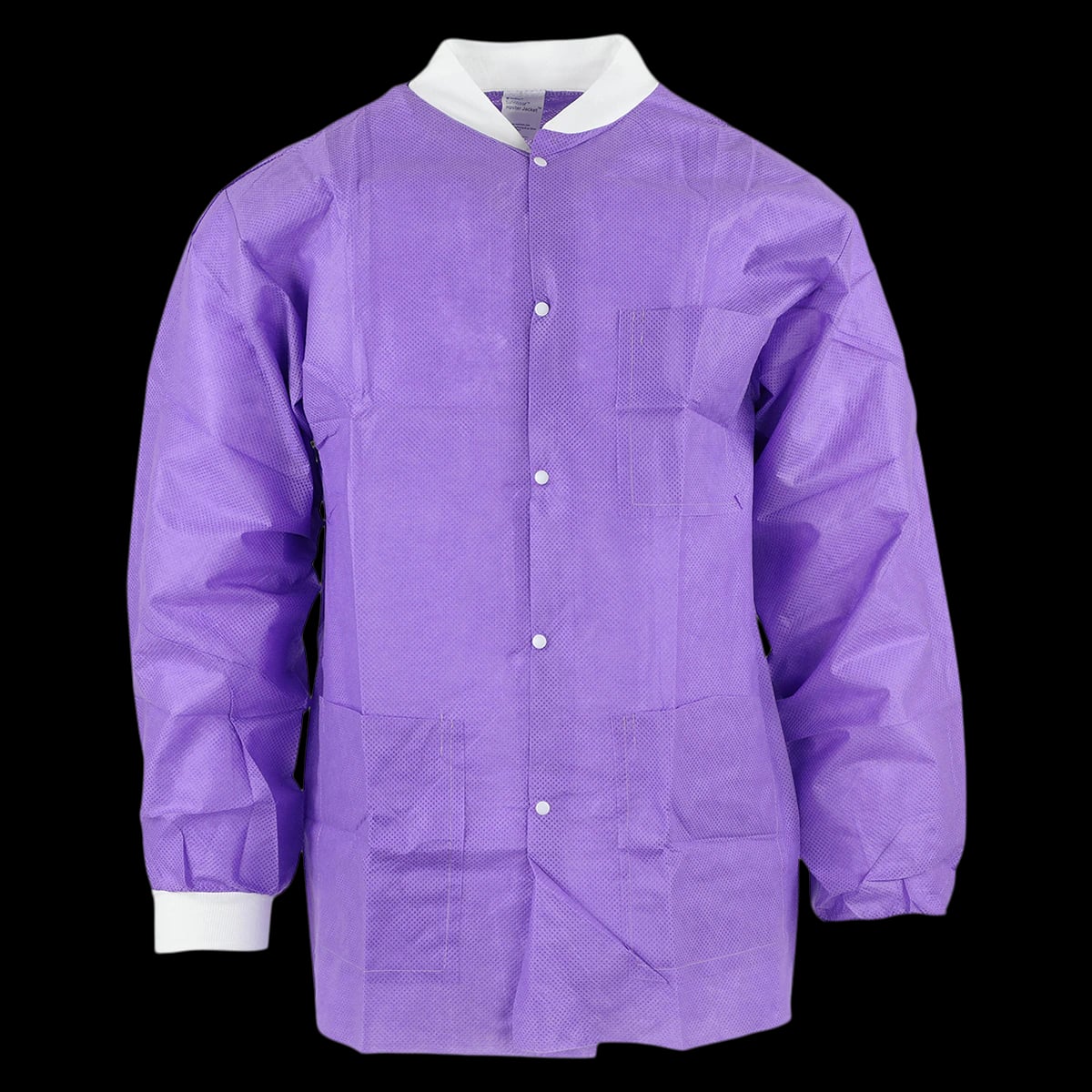 SafeWear Disposable Hipster Jacket, Medium, Plum Purple, 12/Pk, 8103-B