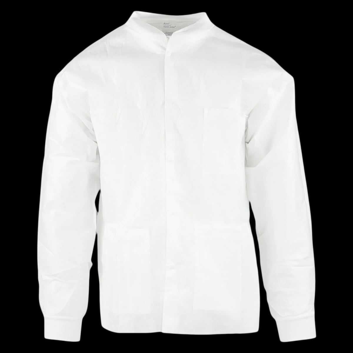 SafeWear Disposable Hipster Jacket, Medium, White Frost, 12/Pk, 8105-B