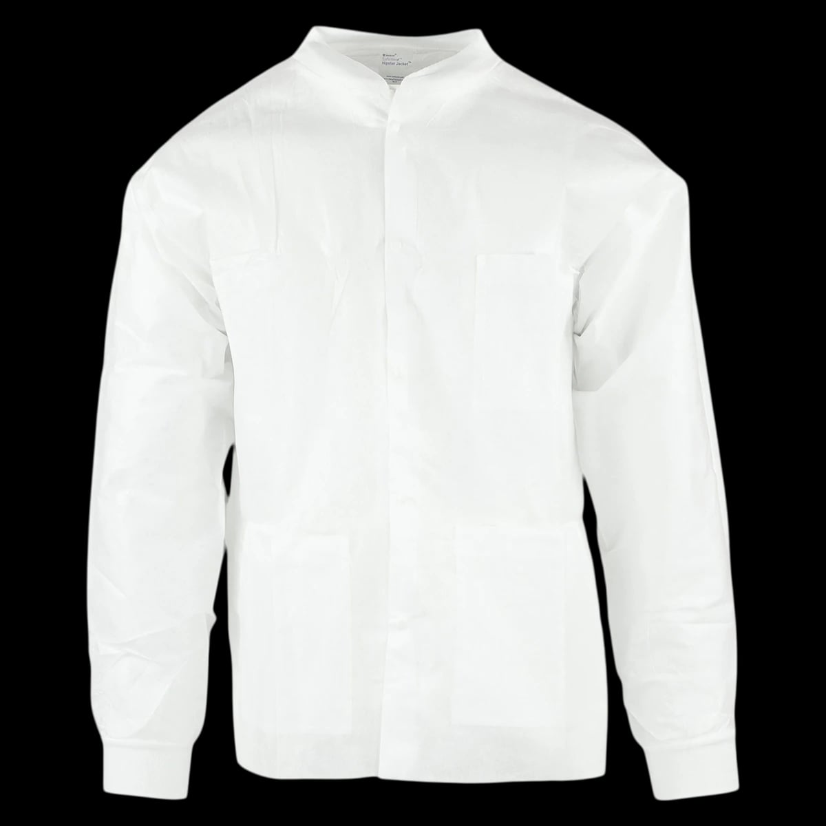 SafeWear Disposable Hipster Jacket, Large, White Frost, 12/Pk, 8105-C