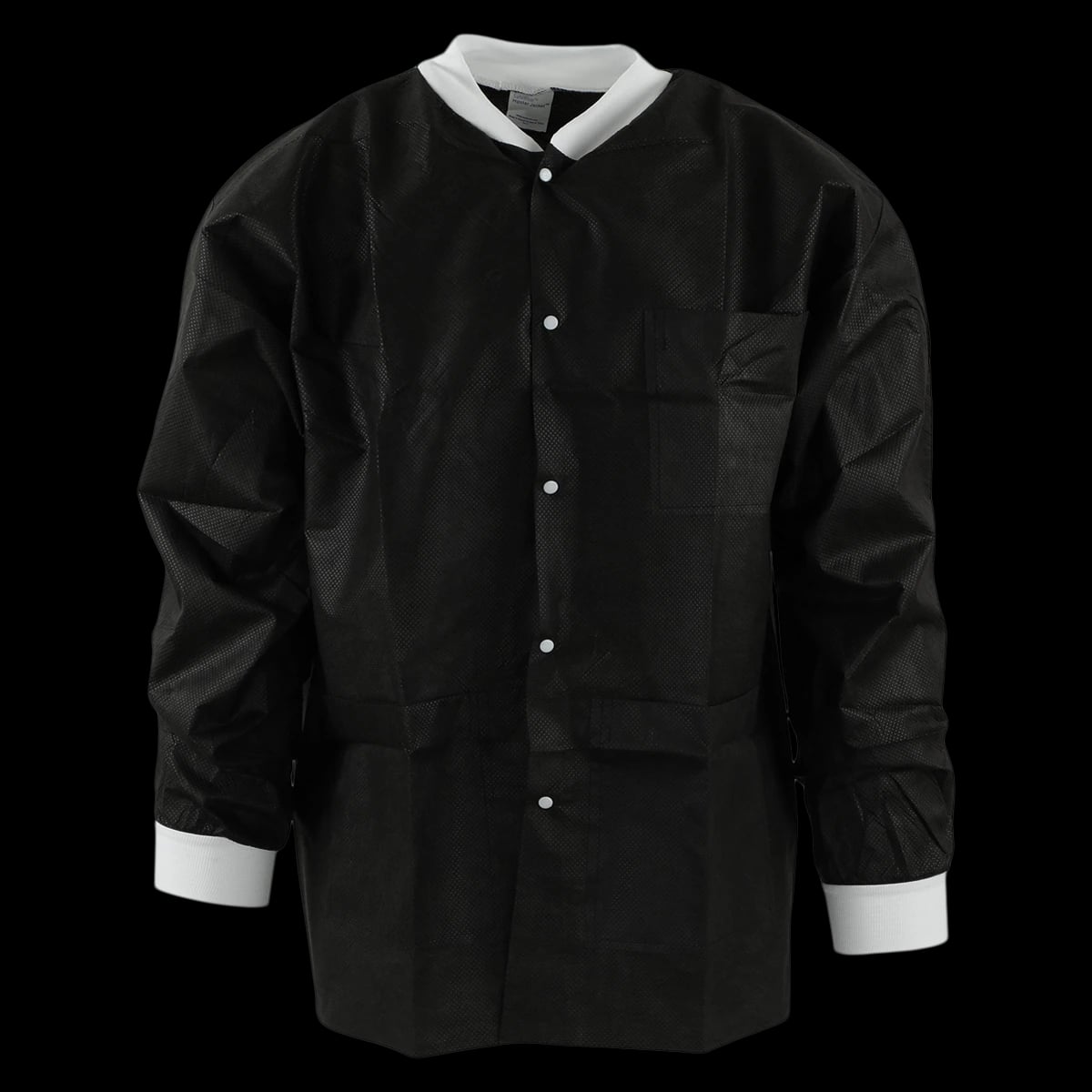 Medicom SafeWear™ Hipster Jacket, Jet Black, Medium, 12/Pack, 8118-B