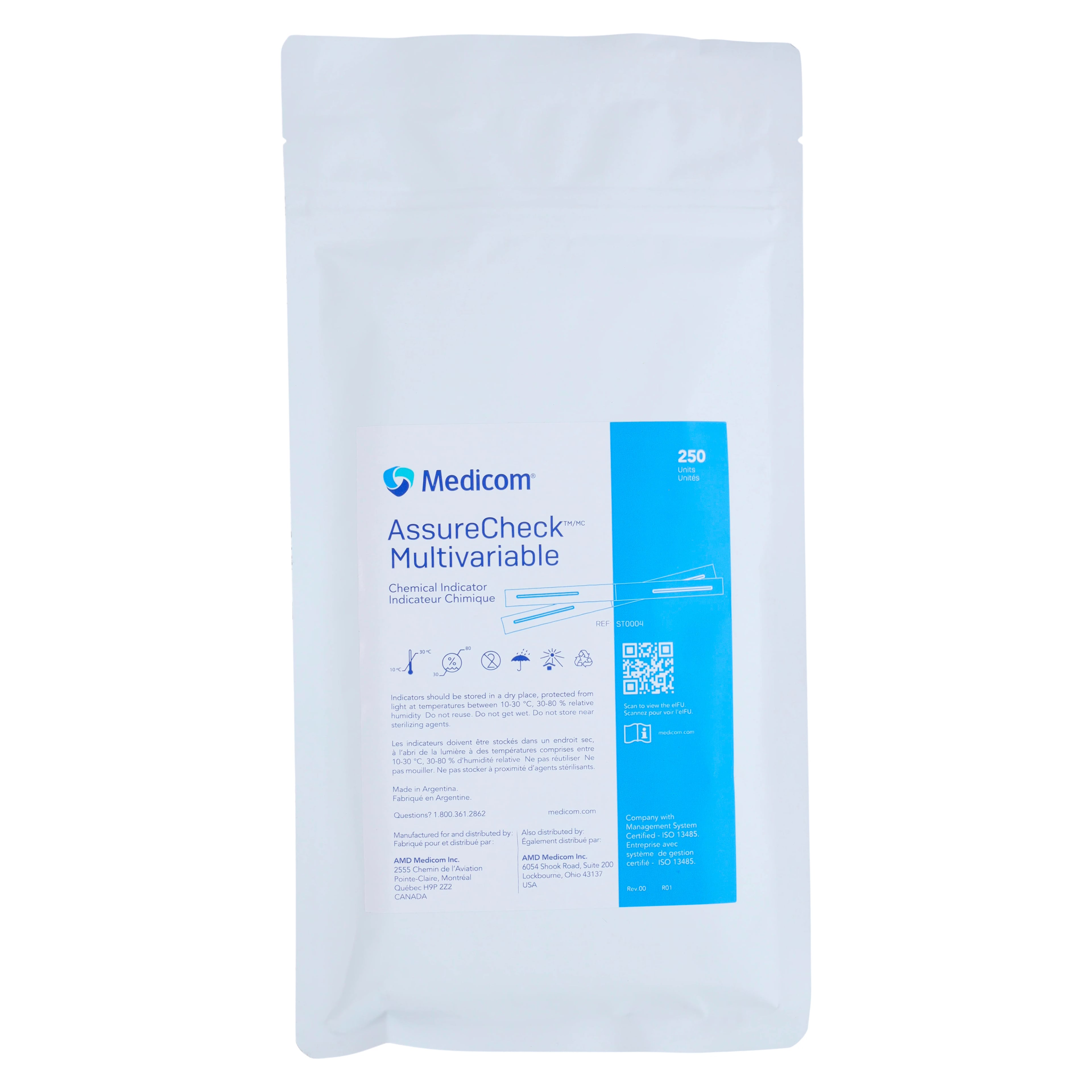 AssureCheck™ Multivariable Chemical Indicator, Type 4, 250/Bag