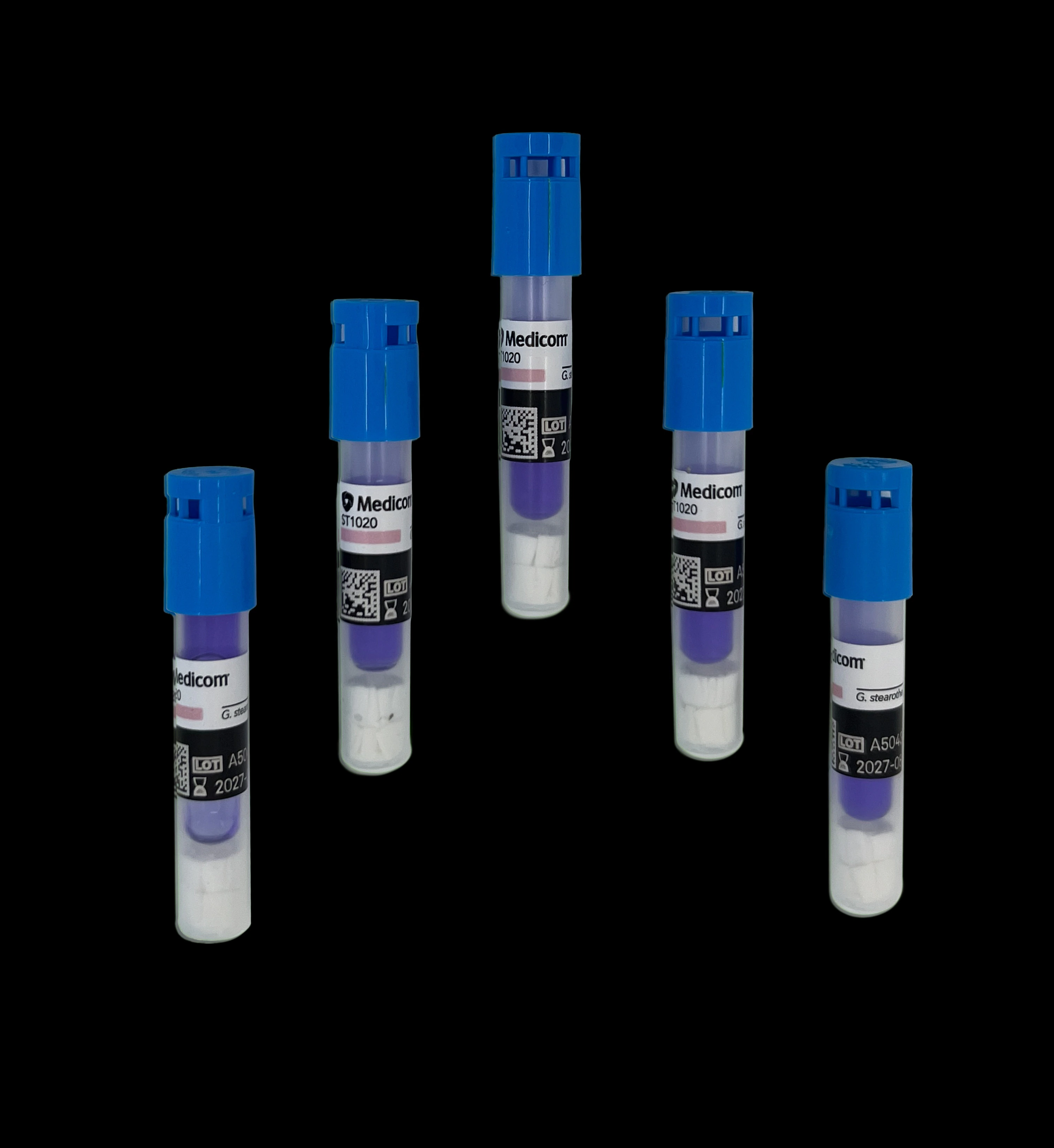 Medicom AssureCheck™ Rapid Biological Indicator, Self-Contained, Steam Sterilization Monitoring, 20-Minute Readout, 50/Box, ST1020