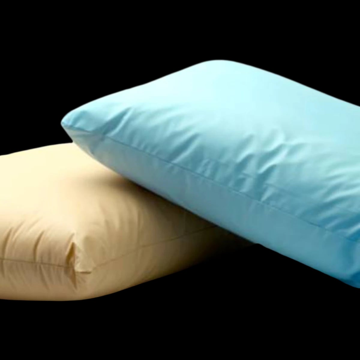 CareGuard Hospital Pillow with Vinyl Cover, 19x25" (Beige)