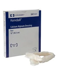 Curasorb Calcium Alginate Rope Dressing, 12" Sterile, Absorbent, Latex-Free
