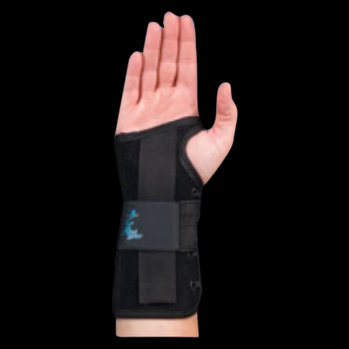Lacer Wrist Brace, Elastic Support, Adult, Medium, 8" Length, Right, by Medical Specialties