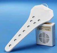 Bed Wetting Alarm for Females, Adult, Cordless, 9V Battery, with 2 Pads, Reusable, One Size Fits All