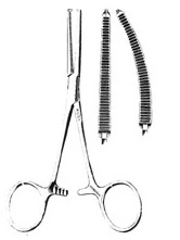 Kocher Forceps, Curved, 5.5" (14 cm), Stainless Steel, Autoclavable, Each