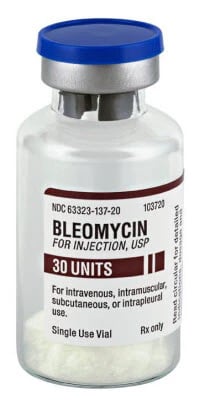 Bleomycin for Injection, 30 Units per Vial, Powder for Reconstitution, Single-Dose Vial, 20 mL, Fresenius Kabi