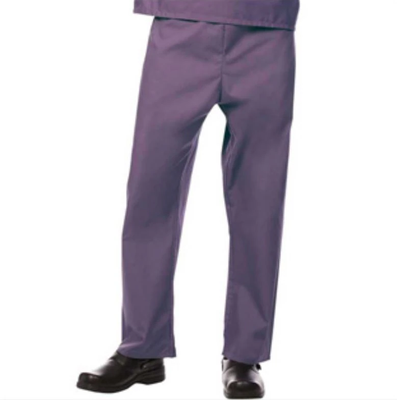 Fashion Seal Unisex Drawstring Scrub Pant, Plum, Small, 78852
