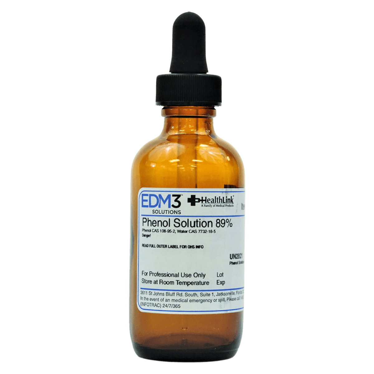 Phenol 89% Dropper Bottle, 2 oz