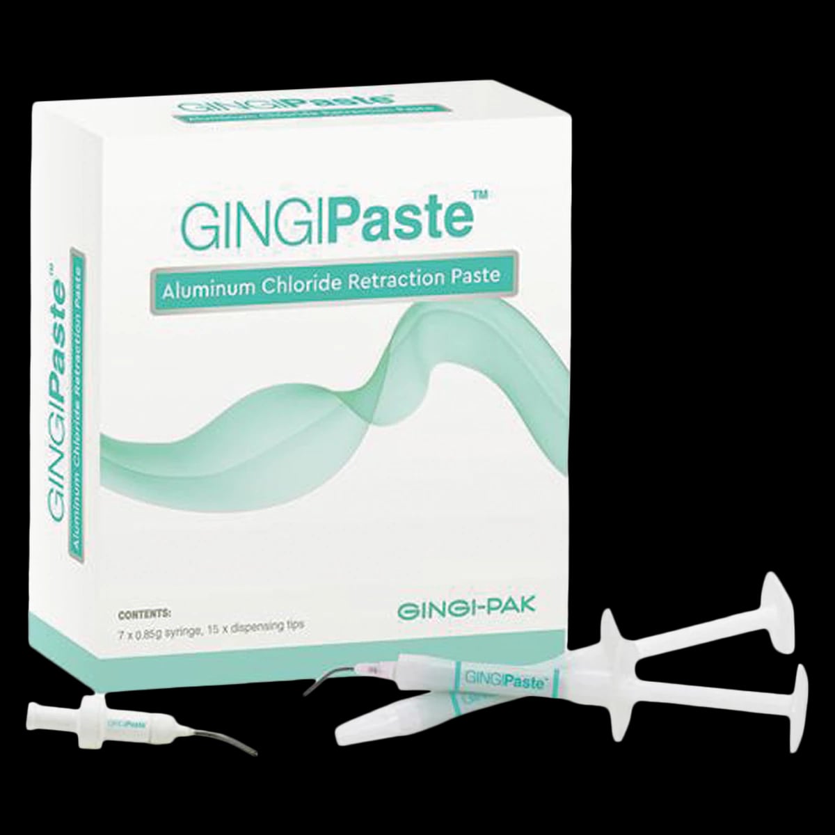 GingiPaste Hemostatic Retraction Paste, 15% Aluminum Chloride, Unit Dose Pack, 0.25 g x 24, 12181