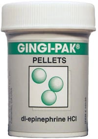 Gingi-Pak Cotton Pellets with Epinephrine, Size 2, 500/Bottle, #10135
