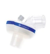Hudson RCI Humid-Vent Compact Angled HME Filter, 250-1000 mL Tidal Volume, Disposable, Individually Wrapped, 25/Case